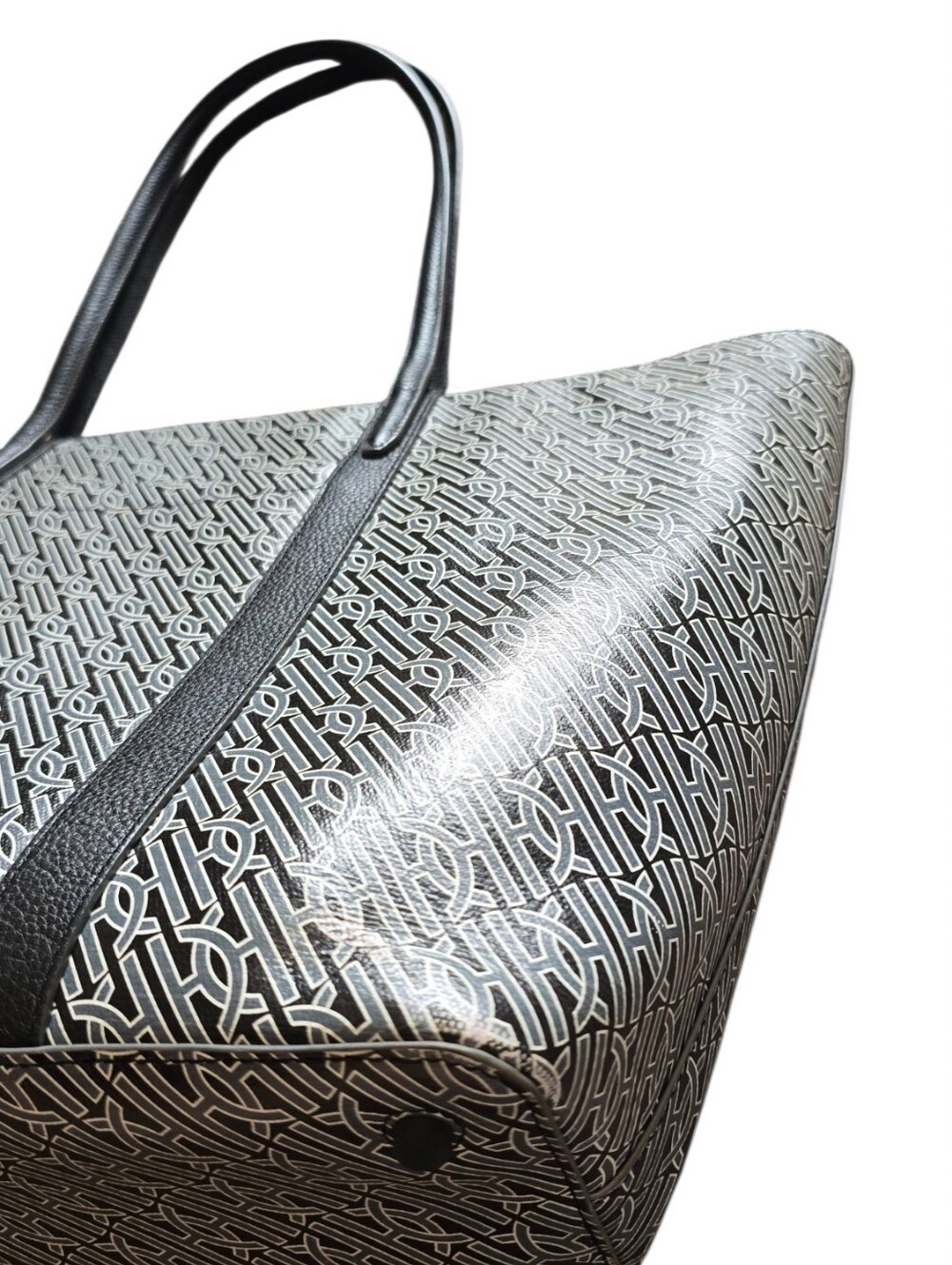 Cole Haan Coated Canvas Monogram Shoulder Bag - Picture 7 of 12